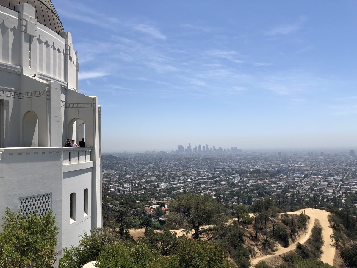 Blick über Los Angeles